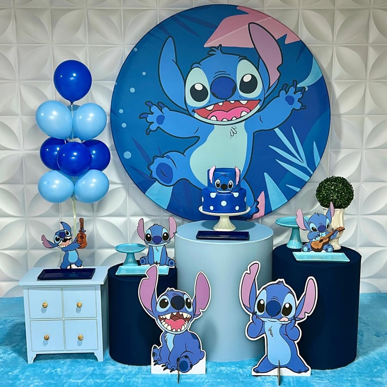 Stitch - Kit G Infantil - Isabela Decorações 