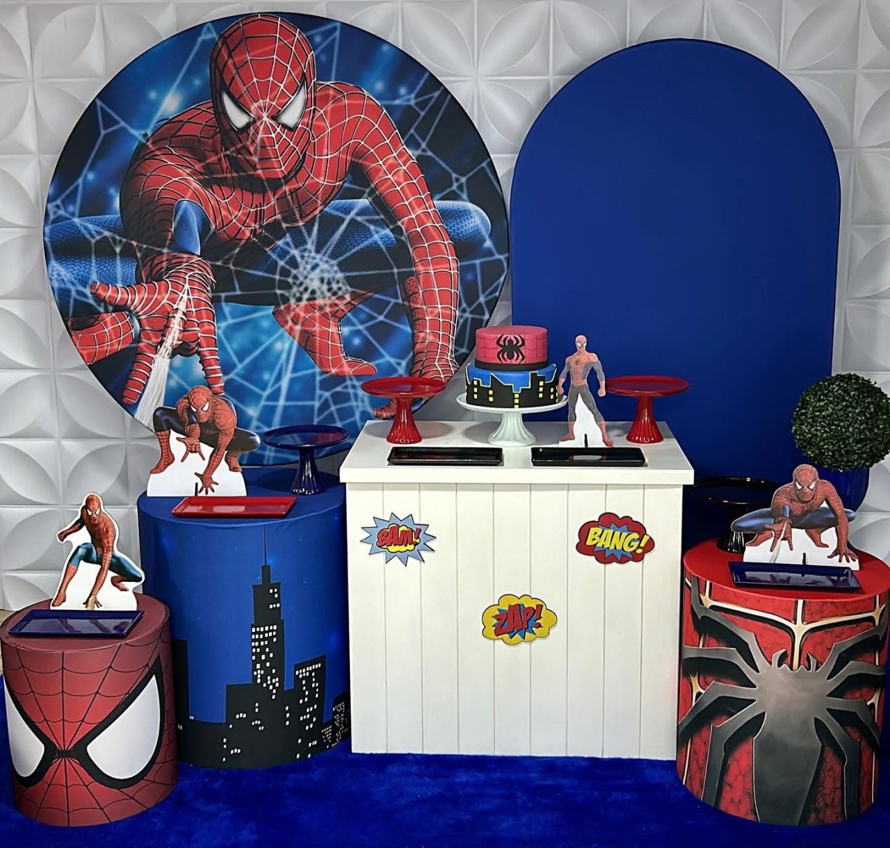 Homem Aranha - Kit Gg Infantil - Isabela Decorações 