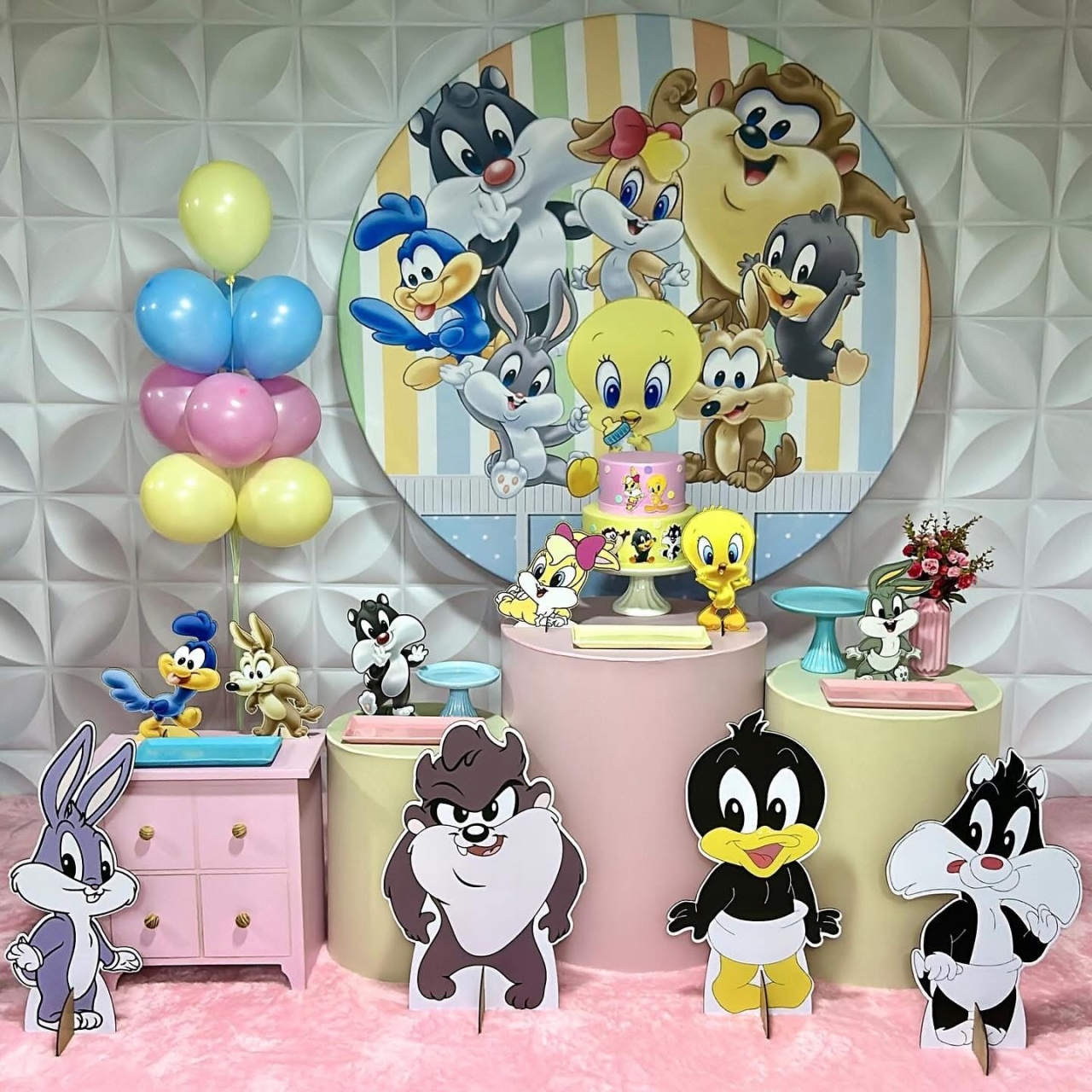 Baby Looney Tunes Menina - Kit G Infantil - Isabela Decorações 