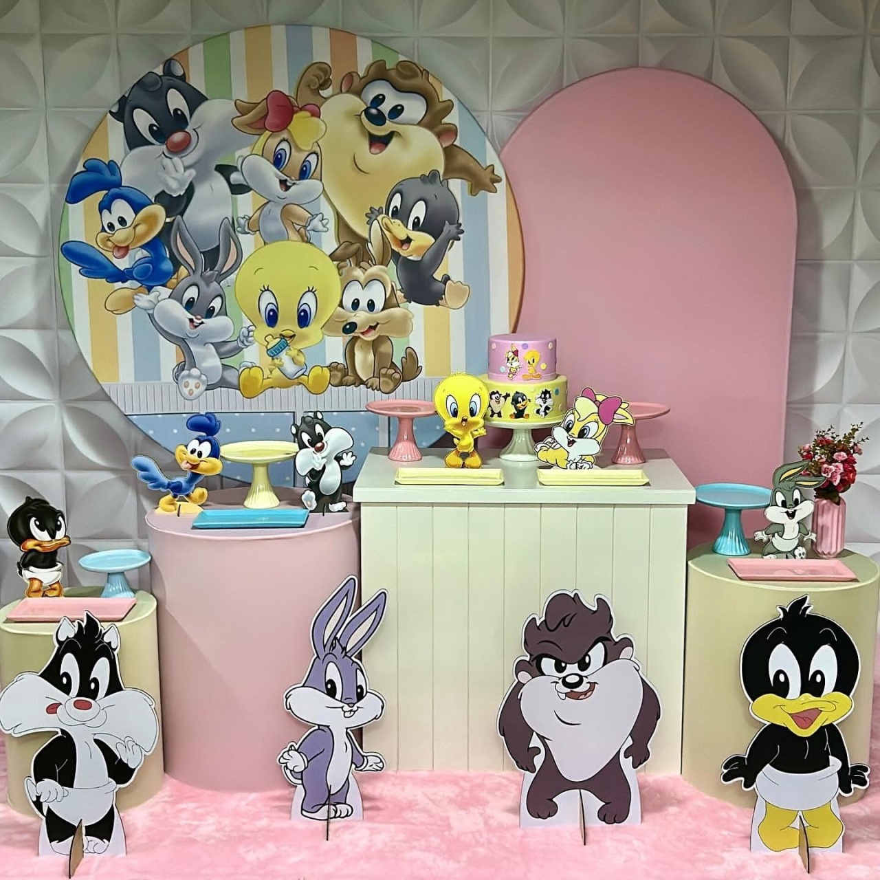 Baby Looney Tunes Menina - Kit Gg Infantil - Isabela Decorações 