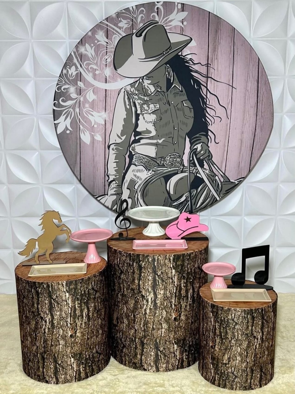 Boiadeira - Kit P Infantil - Isabela Decorações 