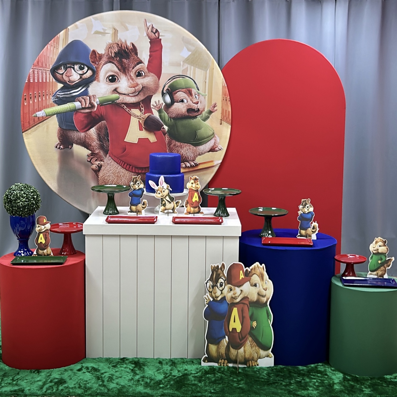 Alvin E Os Esquilos - Kit Gg Infantil - Isabela Decorações 