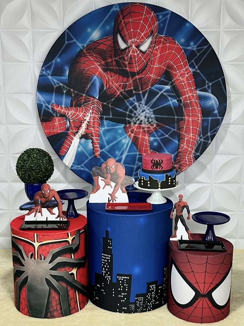 Homem Aranha - Kit M Infantil - Isabela Decorações 