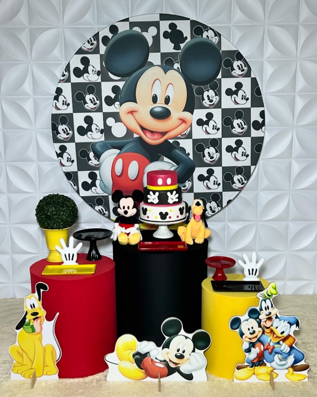 Mickey - Kit M Infantil - Isabela Decorações 
