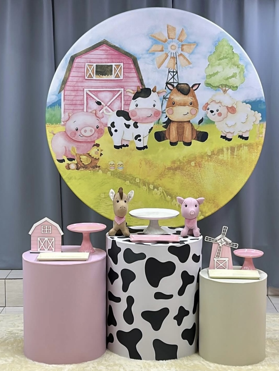 Fazendinha Menina - Kit P Infantil - Isabela Decorações 