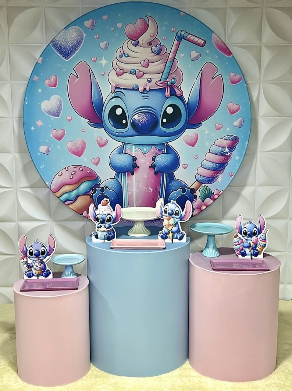 Stitch Doces - Kit P Infantil - Isabela Decorações 