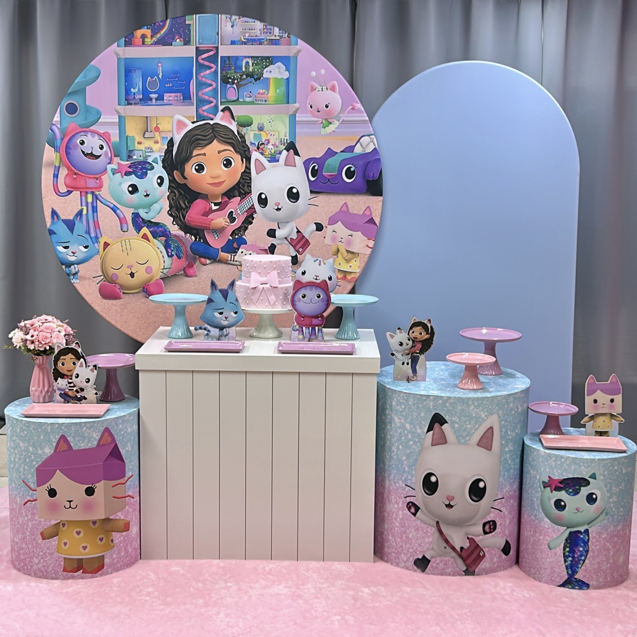 Casa Mágica da Gaby - Kit Gg (Romano Azul) - Isabela Decorações 