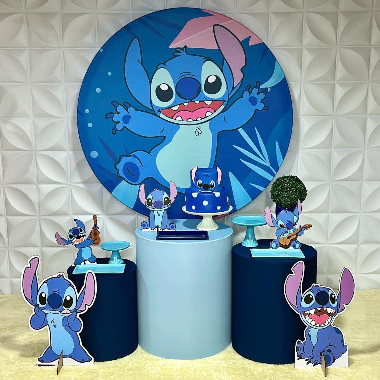 Stitch - Kit M Infantil - Isabela Decorações 