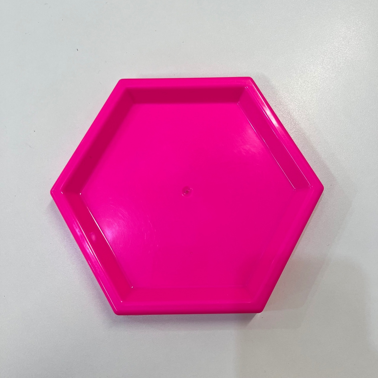 Bandejas Pink Sextavada  - alegriamagicadecoracao