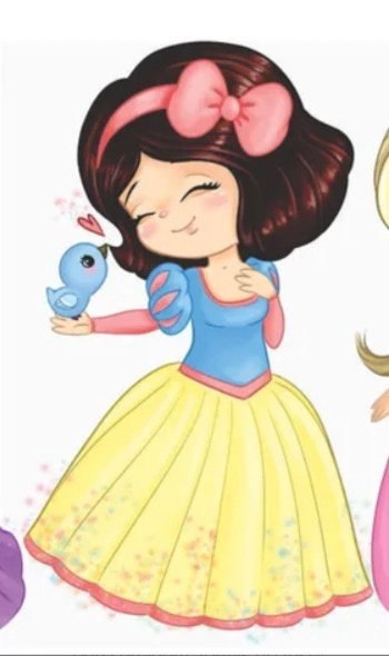 Display Branca de Neve Cute  - alegriamagicadecoracao
