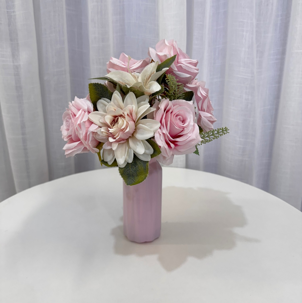 Vaso Com Flor P - alegriamagicadecoracao