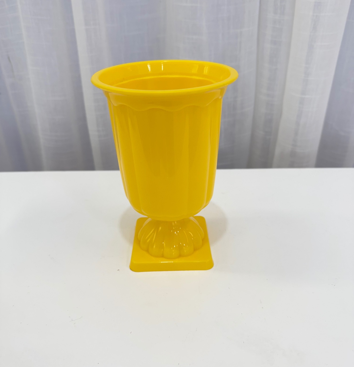 Vaso Amarelo  - alegriamagicadecoracao