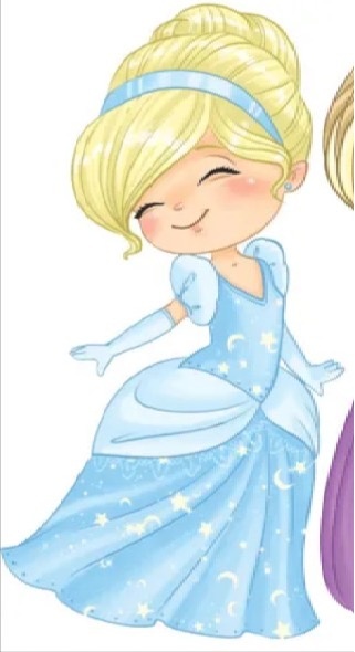 Display Princesa Cinderela Cute  - alegriamagicadecoracao