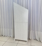 Painel Pontudo Branco Ripado Mdf - imagem 2