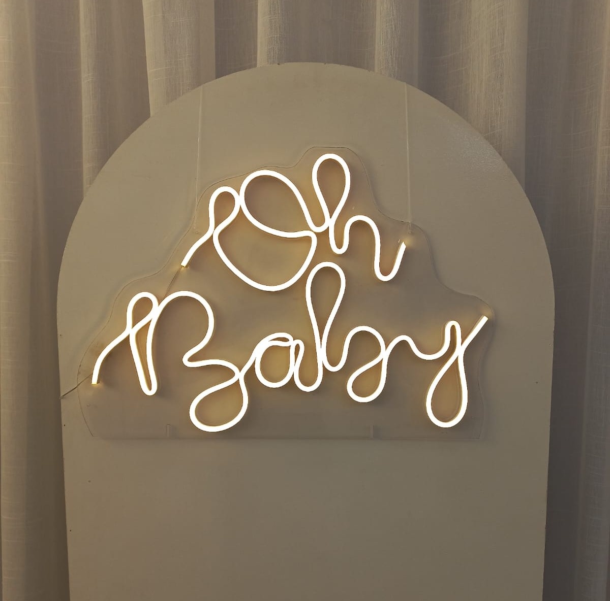 Oh Baby Led - alegriamagicadecoracao