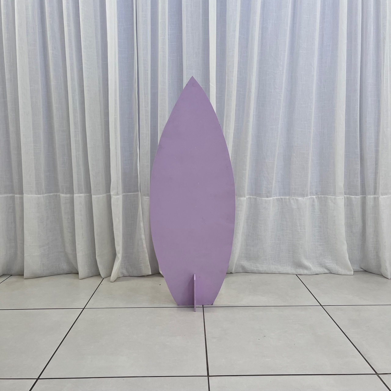 Painel Prancha Duo Lílas/Azul Claro P Mdf  - alegriamagicadecoracao