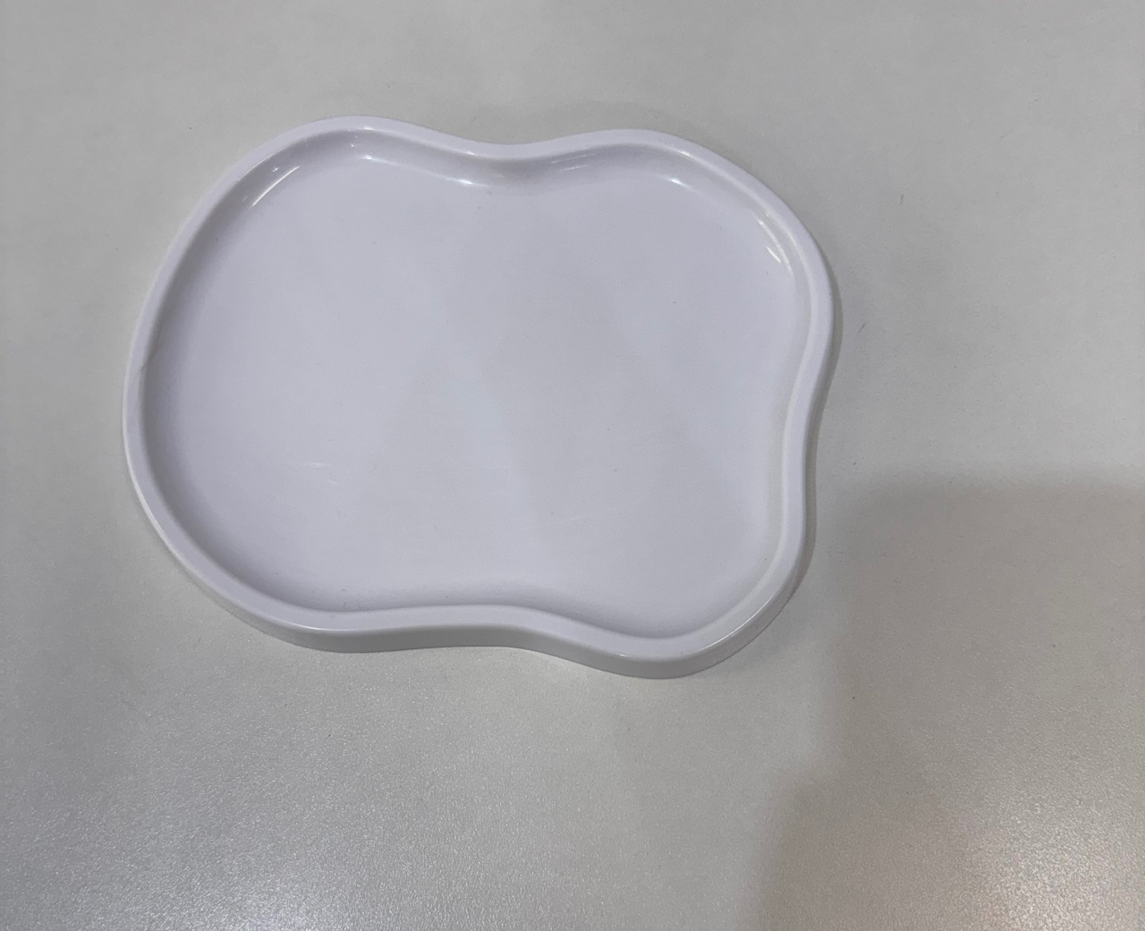 Bandeja Orgânica Branca - alegriamagicadecoracao