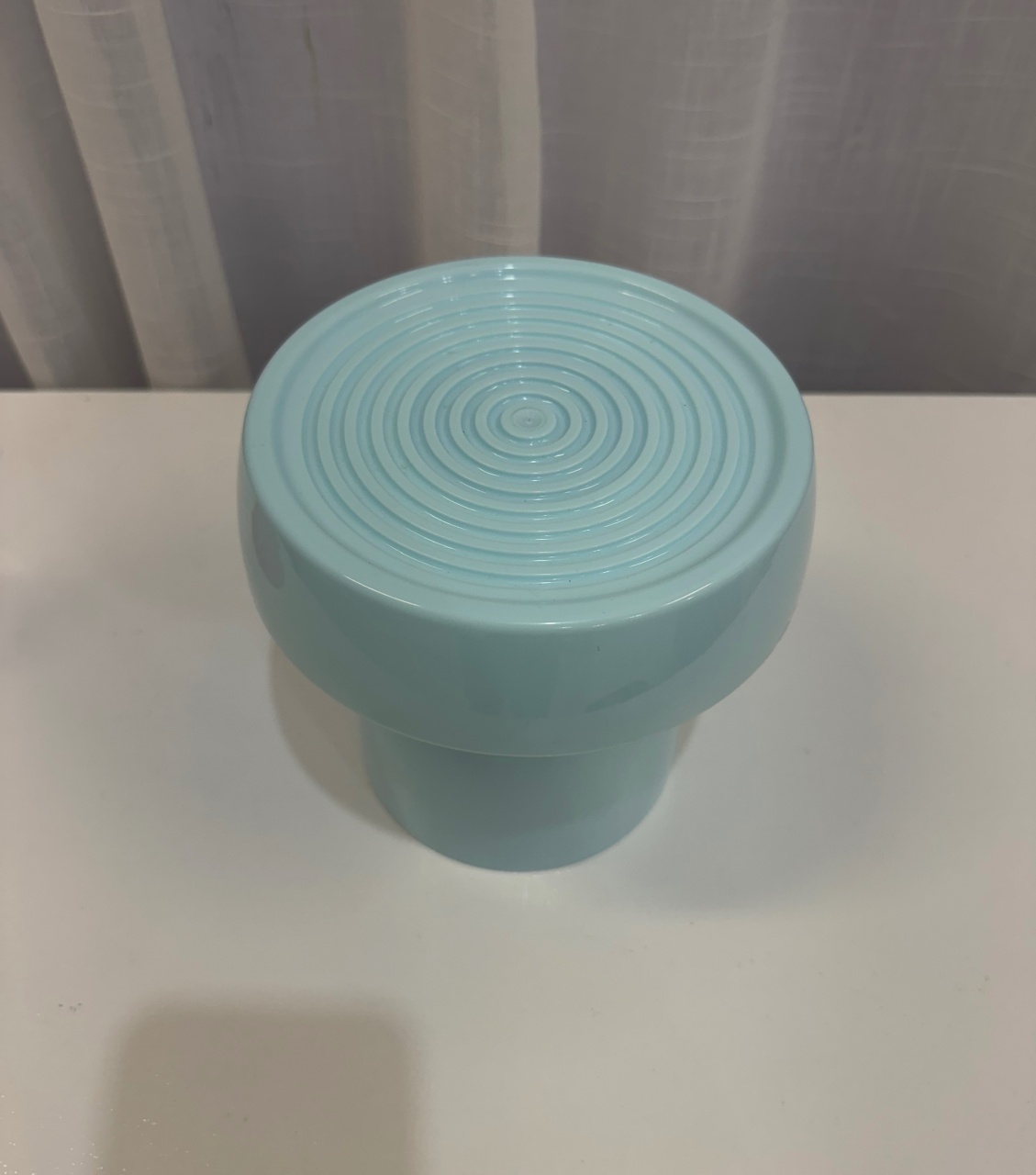 Boleira Cogumelo Azul Candy P - alegriamagicadecoracao