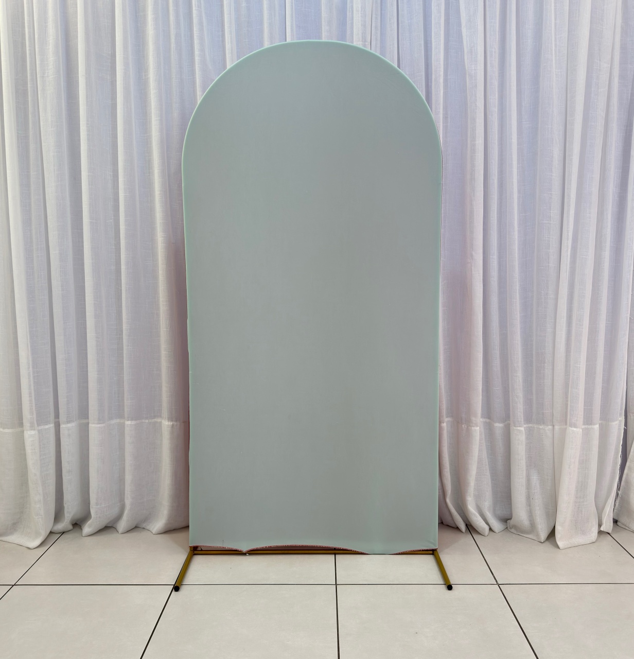 Painel Romano Com Tecido Verde Candy - alegriamagicadecoracao