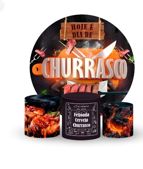 Alugue Tema Para Festa Decorativa Churrasco  - Mamãe Decory