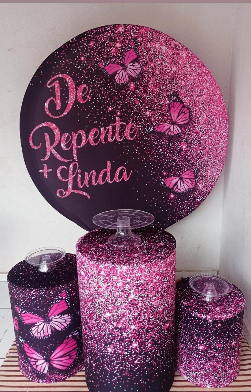 Alugue Tema 2 Para Festa Decorativa de Repente Linda  - Mamãe Decory
