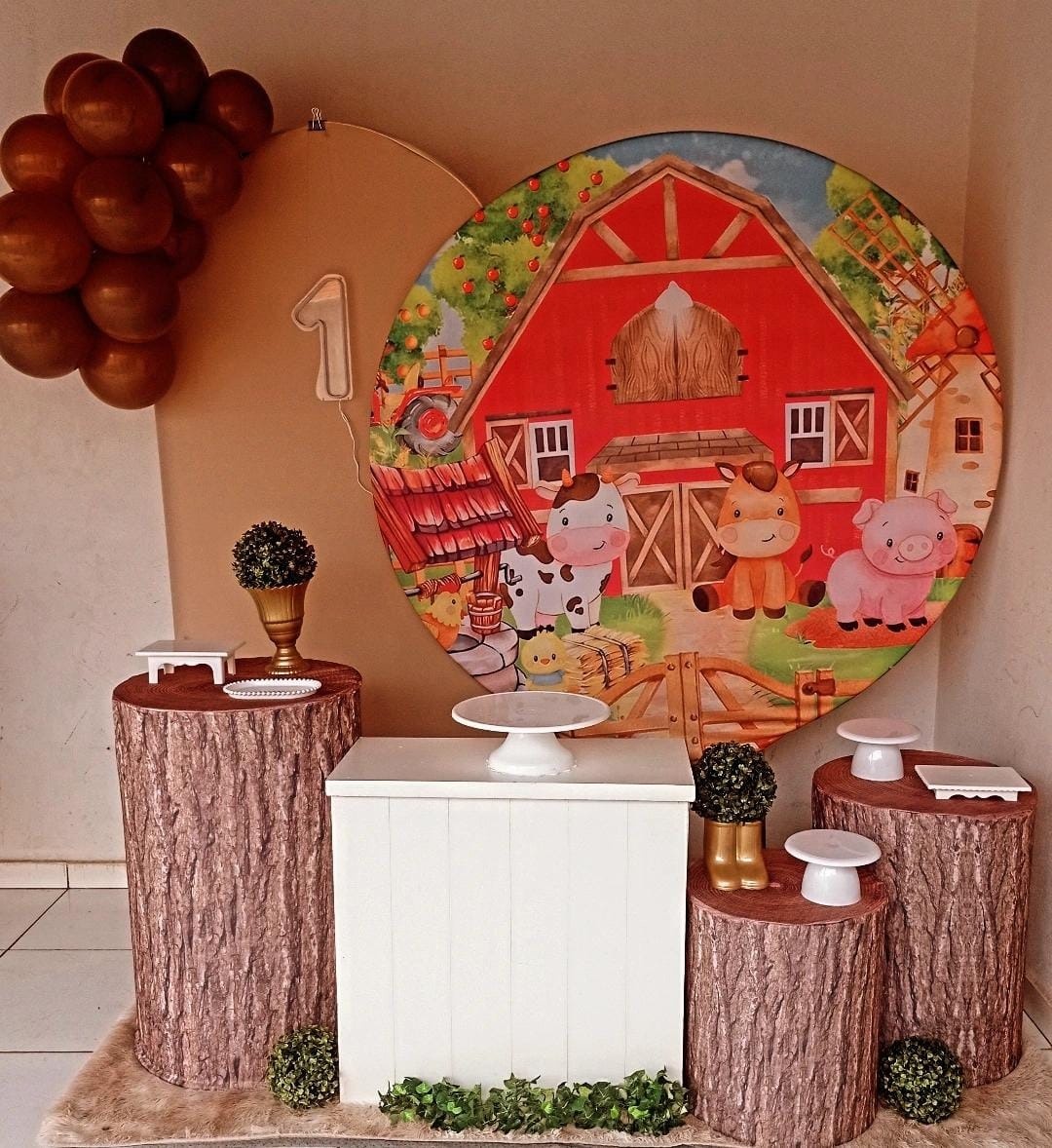 Fazendinha  - Mamãe Decory