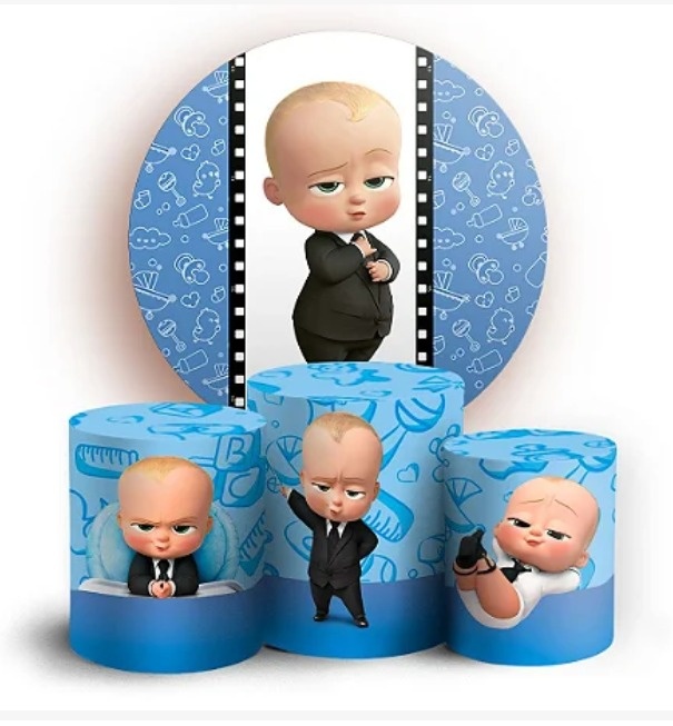 Alugue Tema Para Festa Decoração Poderoso Chefinho - Mamãe Decory