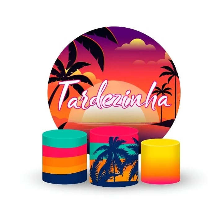 Alugue Tema Para Festa Decorativa Tardezinha  - Mamãe Decory