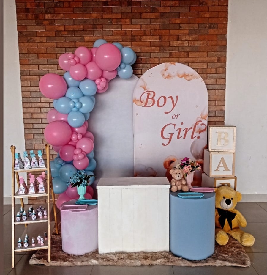 Kit Chá Revelação (Cópia 1) - Mamãe Decory