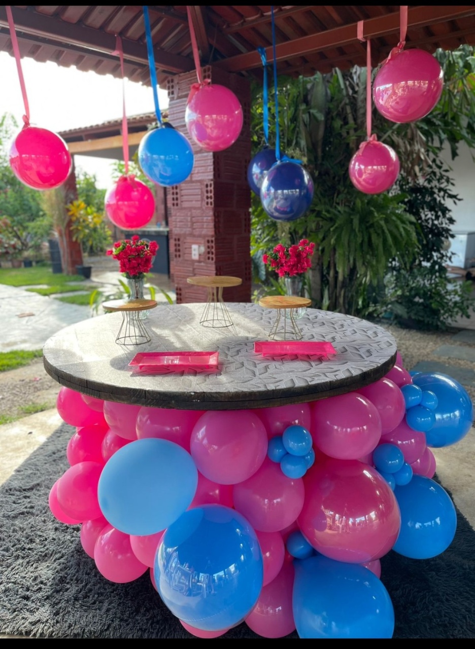 Alugue Tema Balão Aerios  - Mamãe Decory