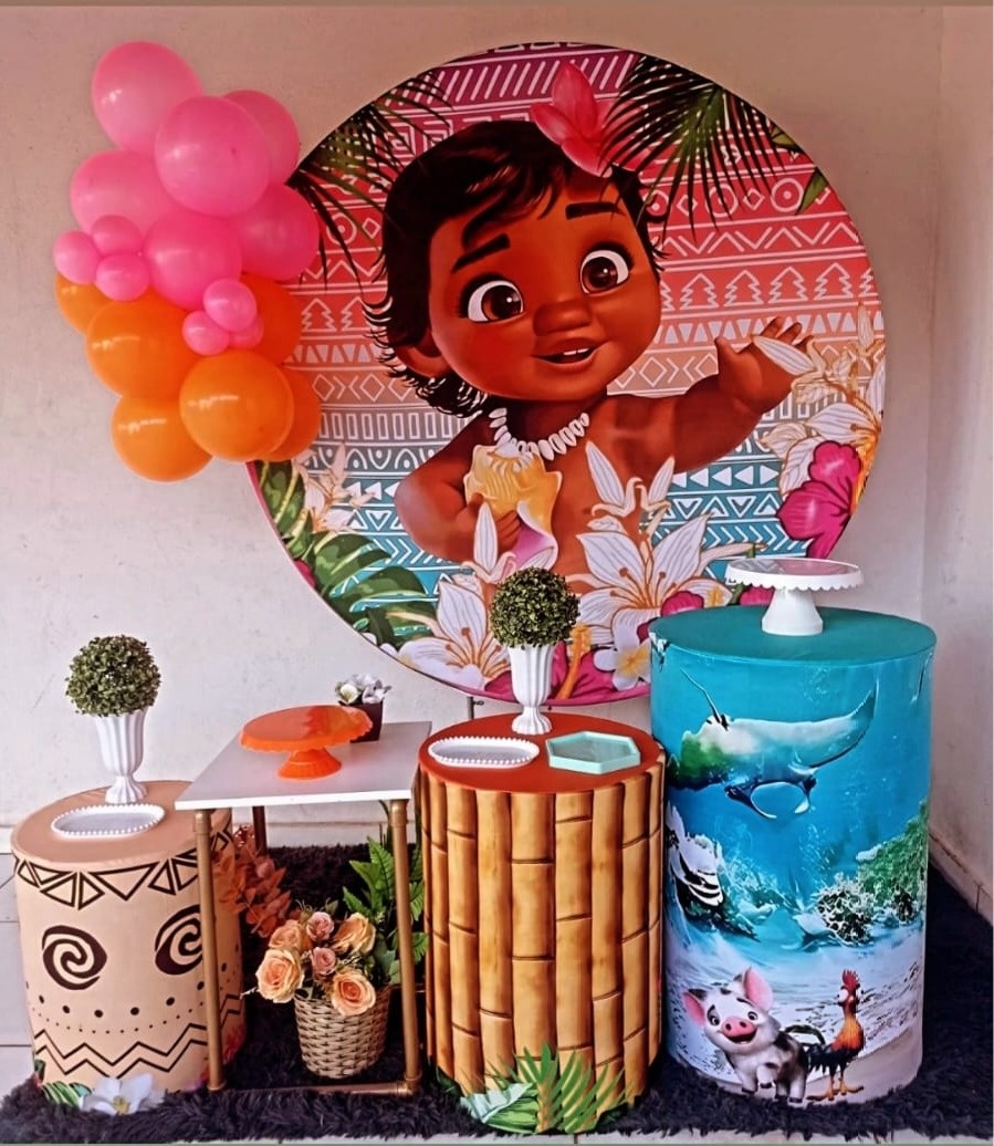 Moana Baby  - Mamãe Decory