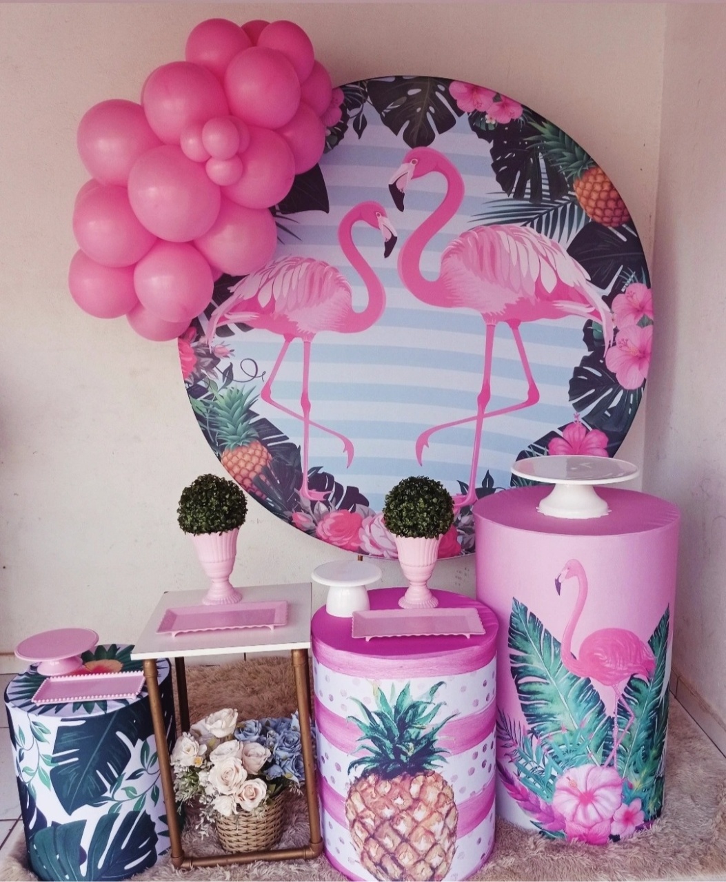 Flamingo  - Mamãe Decory