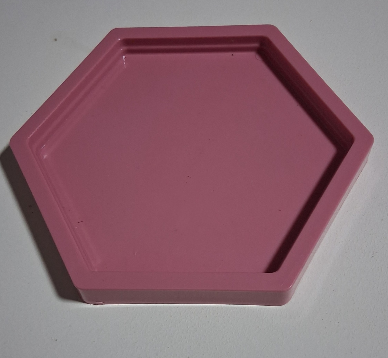 Bandeija Sextavada Rose (Cópia 1) - Arte & Festas
