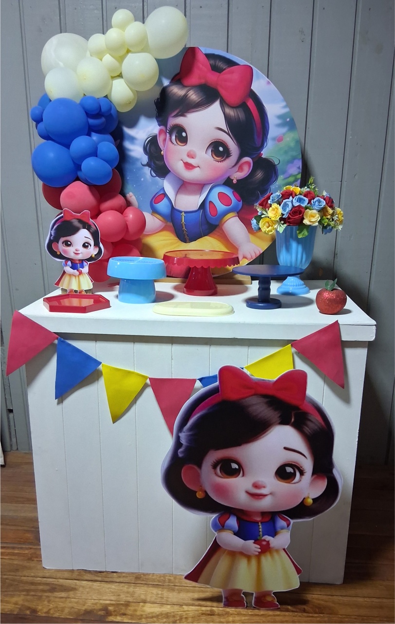 Kit Mesa Menina - Arte & Festas