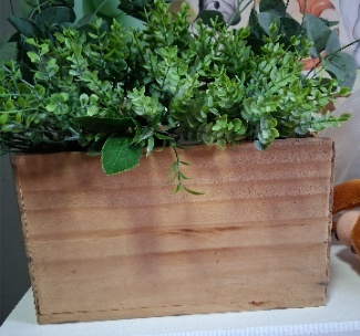 Caixote Para Arranjo - Arte & Festas
