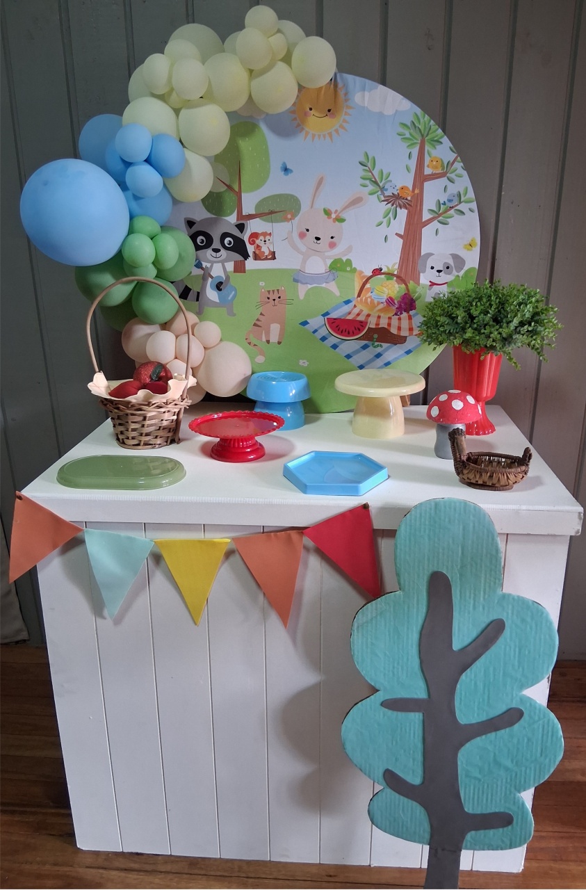 Kit So Um Bolinho  Tema Pequenique - Arte & Festas