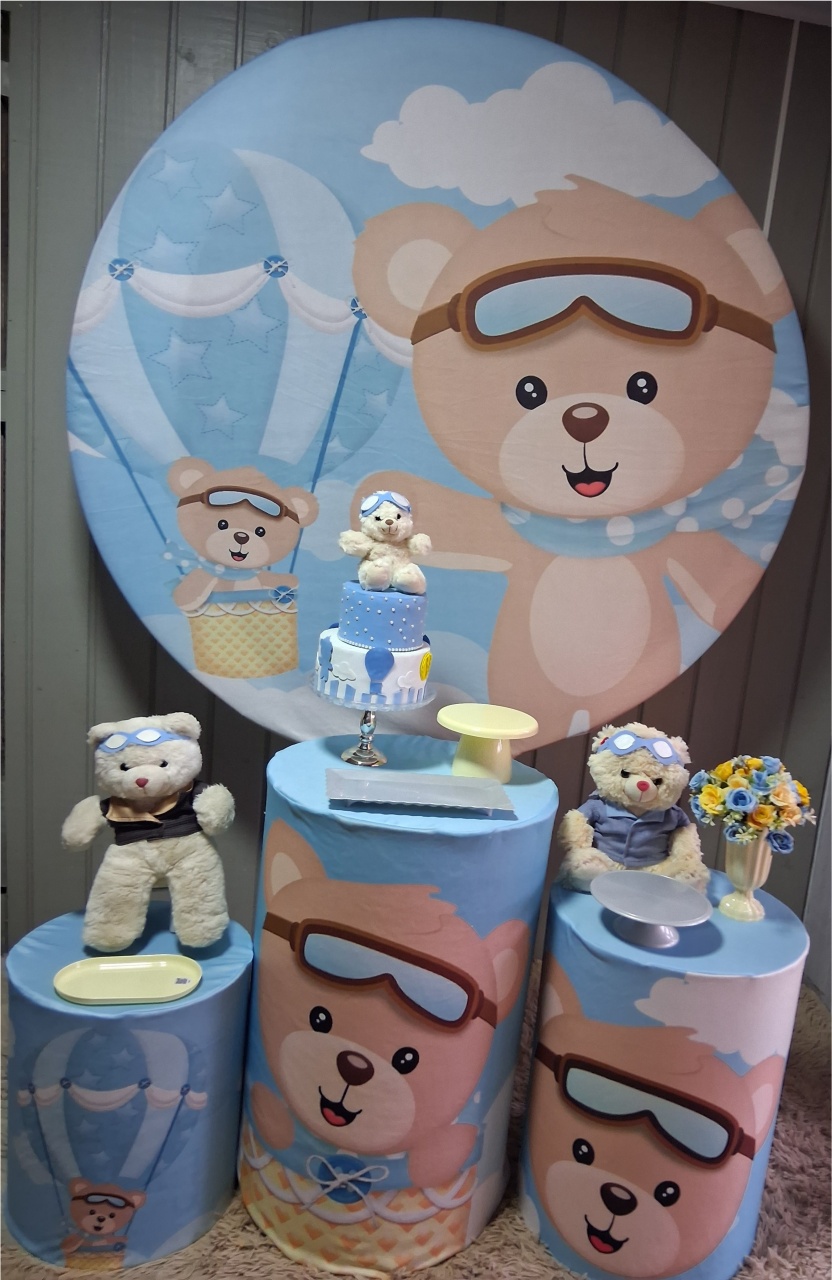 Kit 1 Urso Baloeiro - Arte & Festas