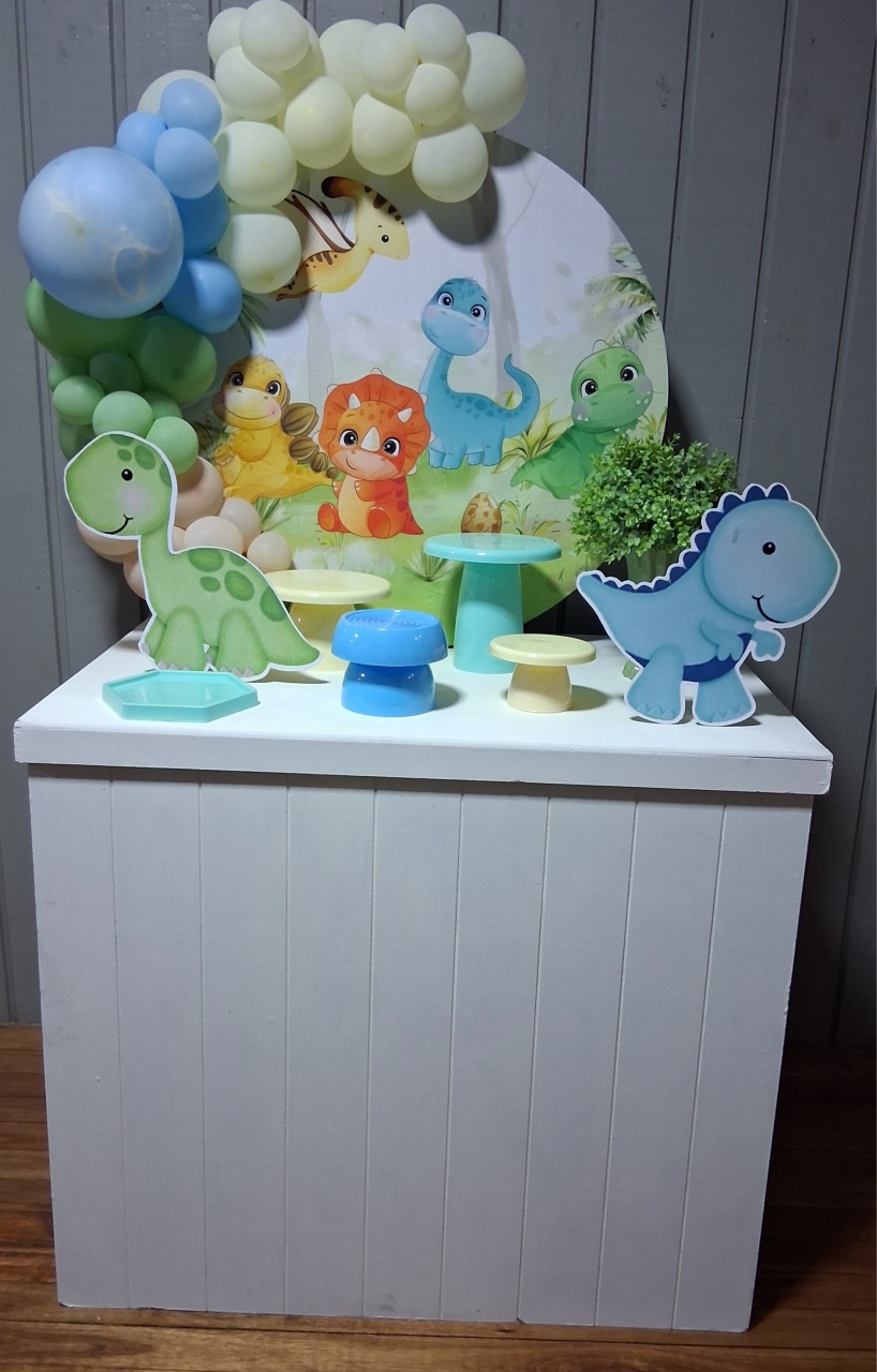 Kit So Um Bolinho Dinossauro Baby - Arte & Festas