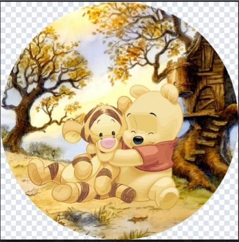 Painel Estrutura   70/70 Cm Urso Pool - Arte & Festas