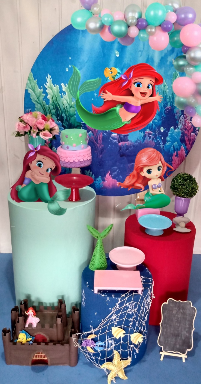 Pequeno Sereia - Arte & Festas