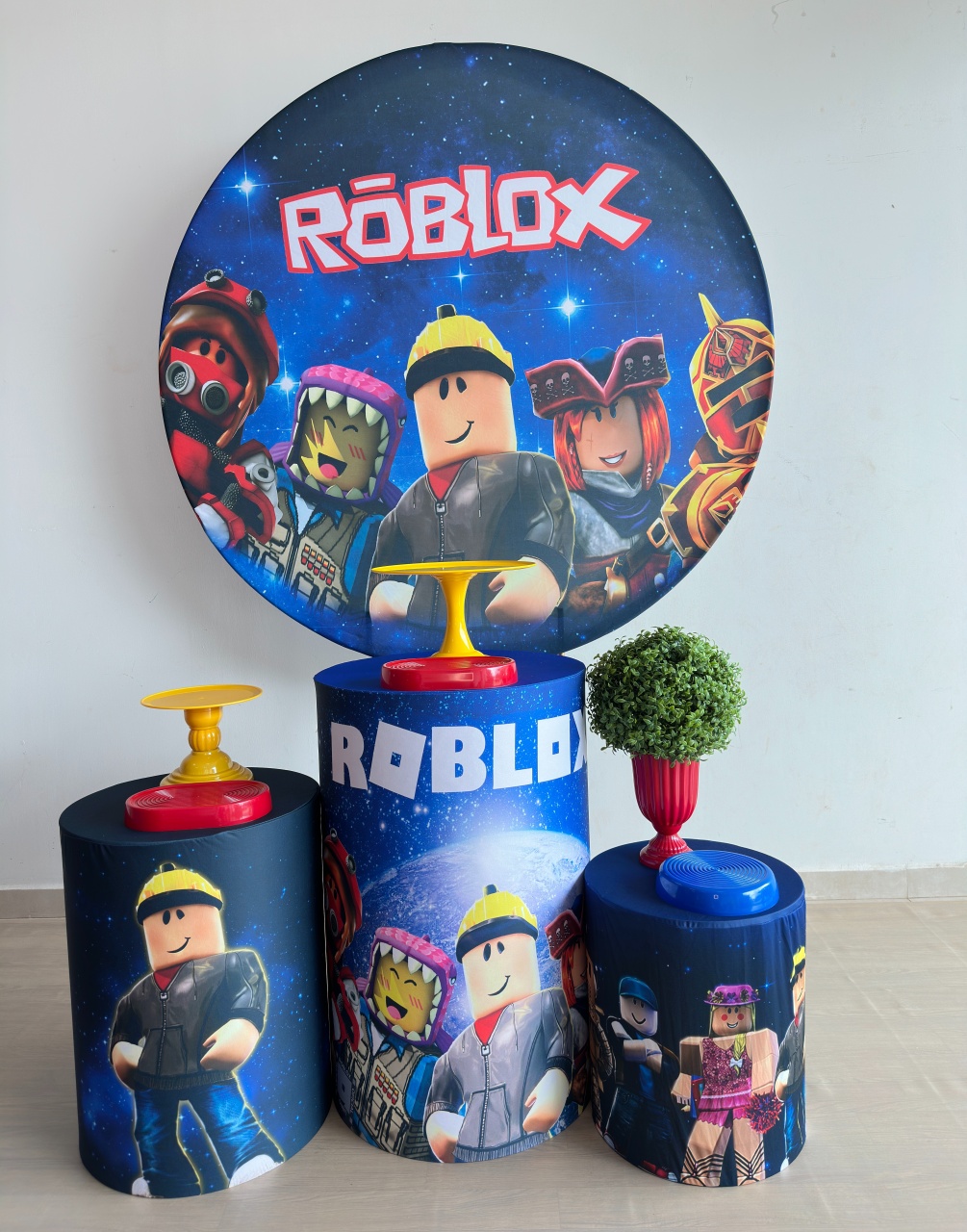 Pegue E Monte Roblox   - Cirandinha decorações 