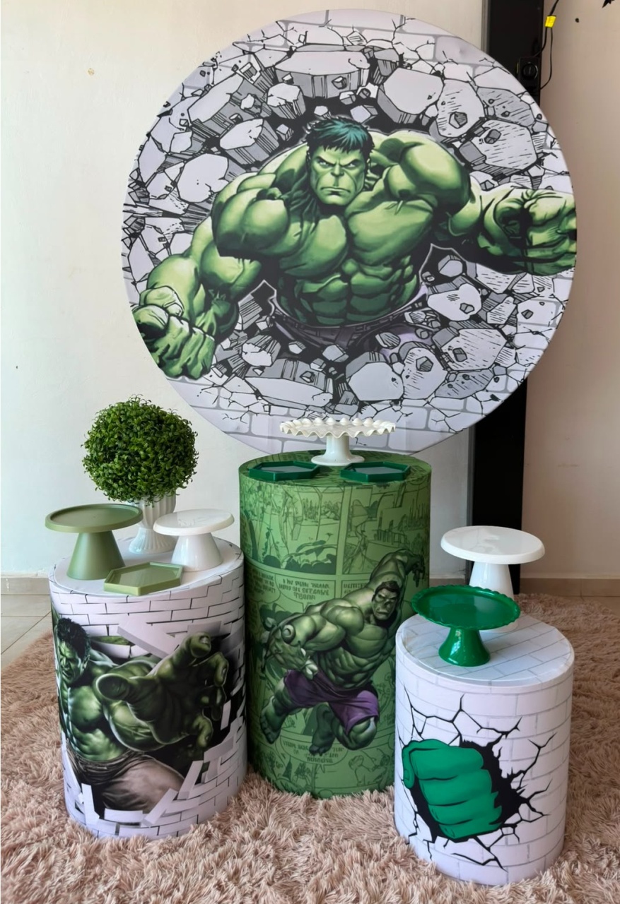 Pegue E Monte Hulk (Cópia 1) (Cópia 1) - Cirandinha decorações 