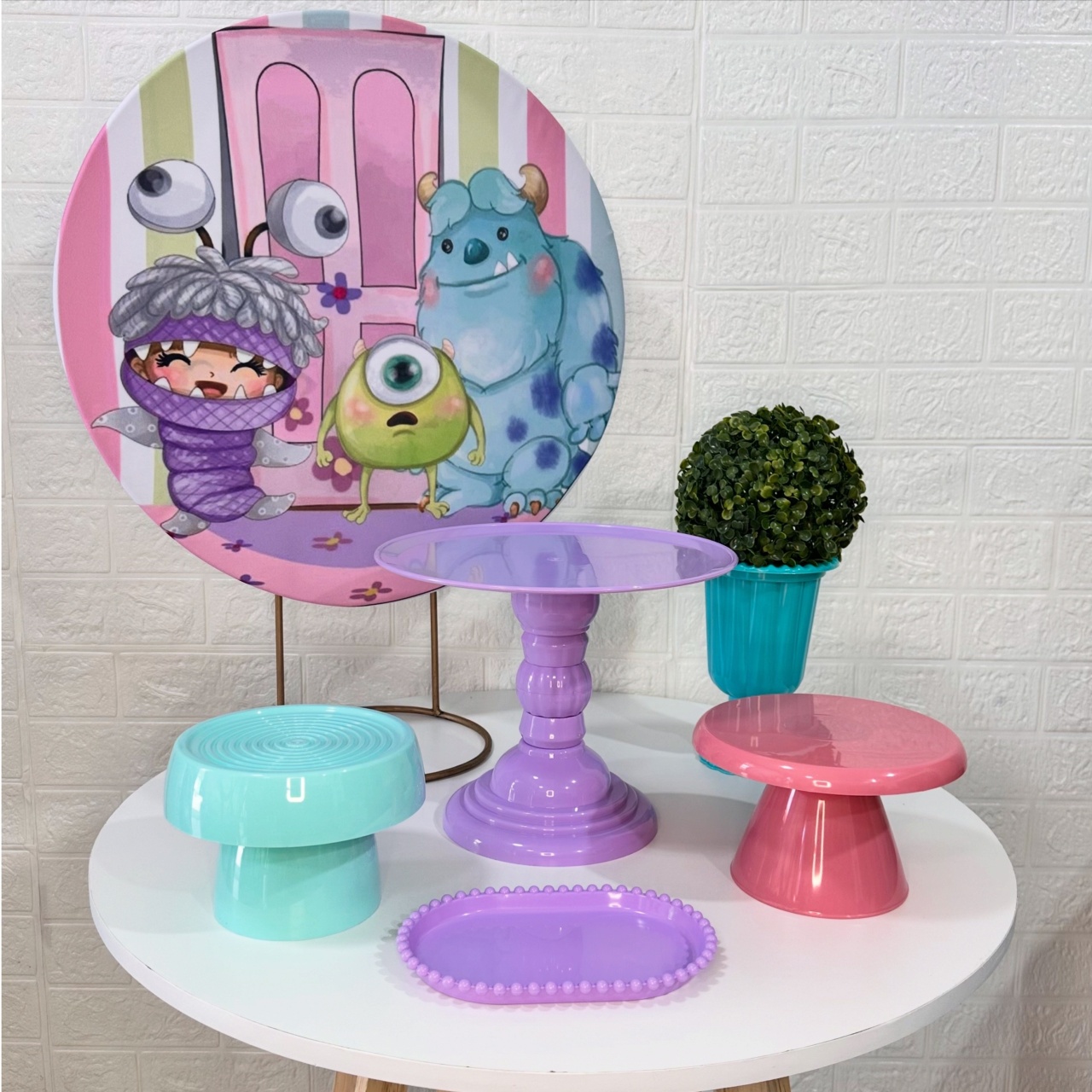 Mini Kit Monstros S. A. - VIVAZ DECORAÇÕES - PEGUE E MONTE
