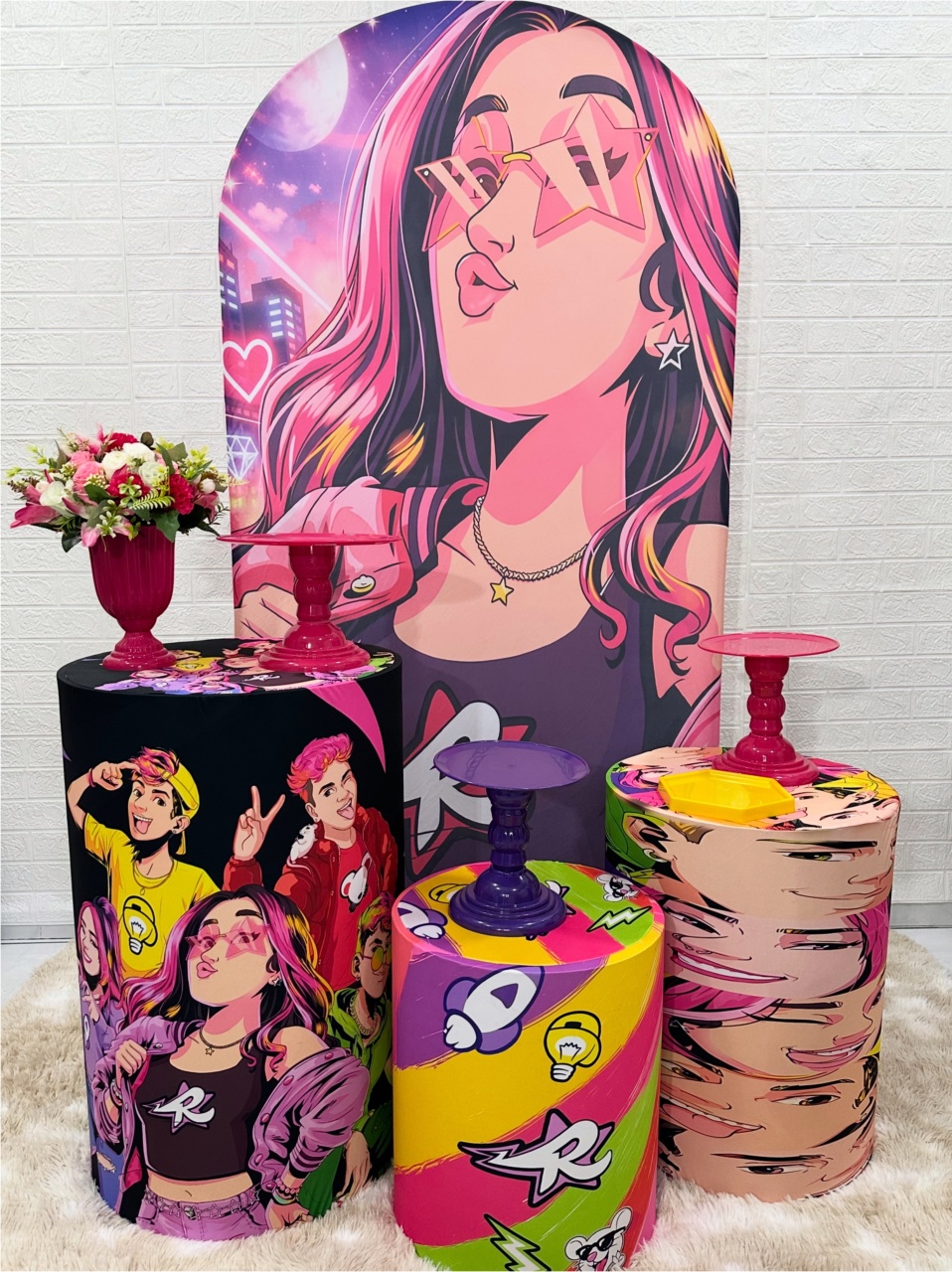 Kit Padrão Emily Vick - VIVAZ DECORAÇÕES - PEGUE E MONTE
