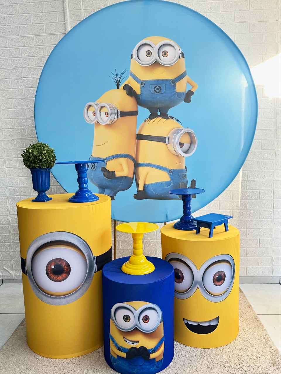 Kit Padrão Minions - VIVAZ DECORAÇÕES - PEGUE E MONTE