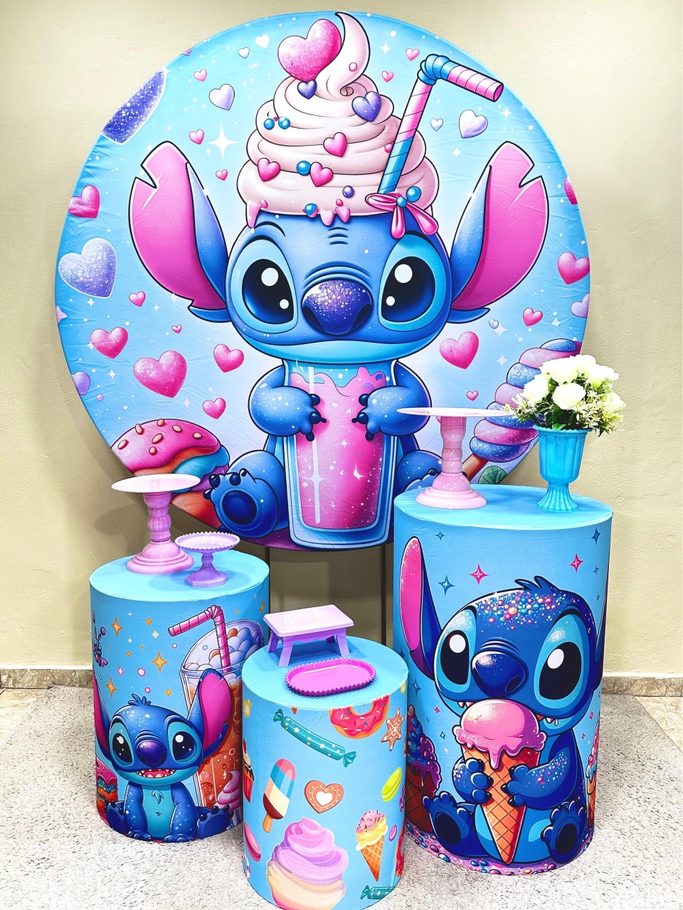 Kit Padrão Stich - VIVAZ DECORAÇÕES - PEGUE E MONTE