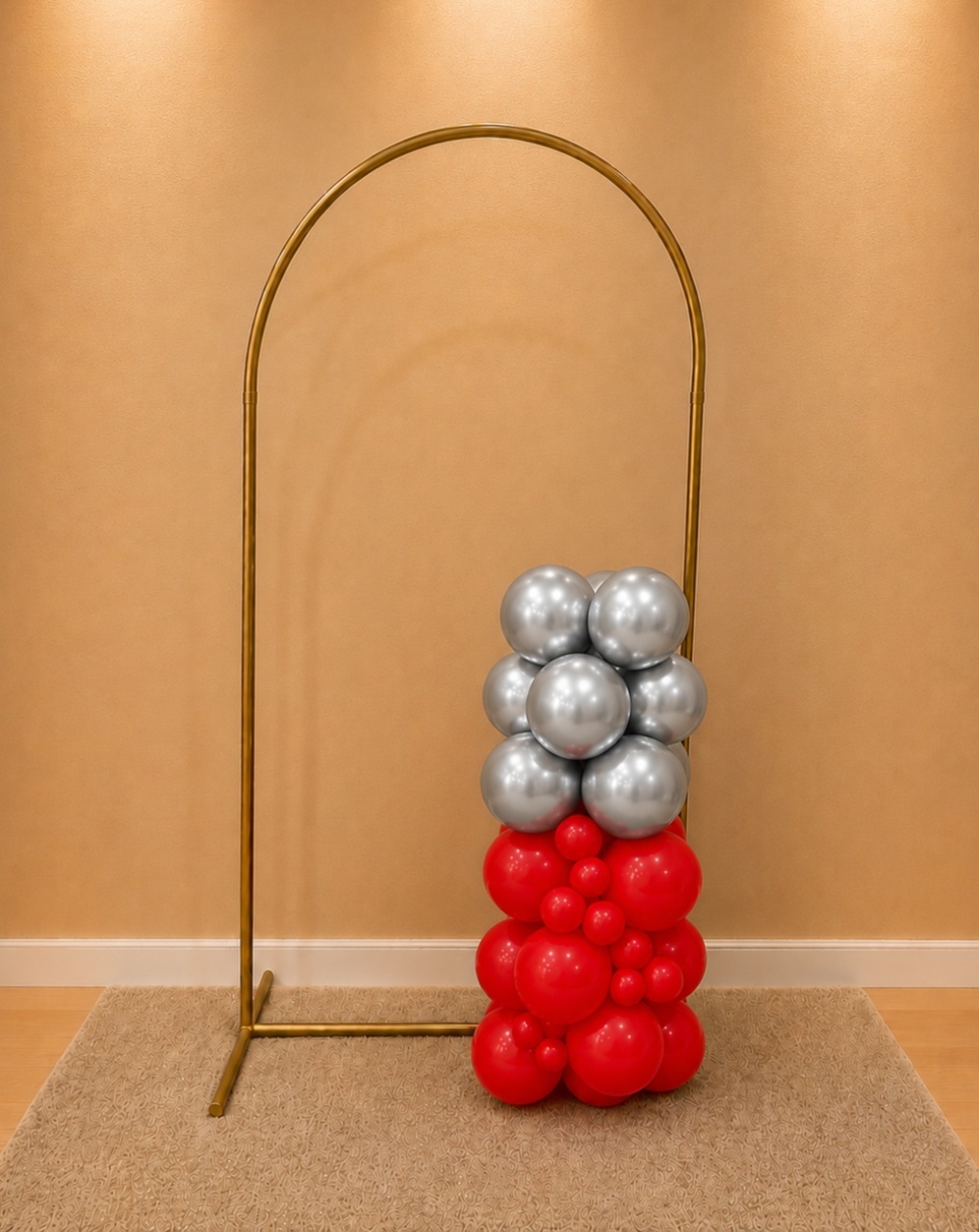 Arco de Balão Simples Com Metalizado (M) (Cópia 1) - VIVAZ DECORAÇÕES - PEGUE E MONTE