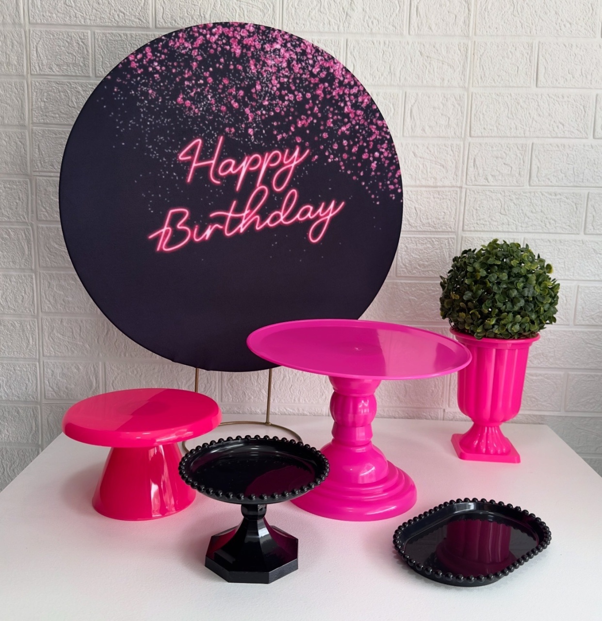 Mini Kit Happy Birthday - VIVAZ DECORAÇÕES - PEGUE E MONTE