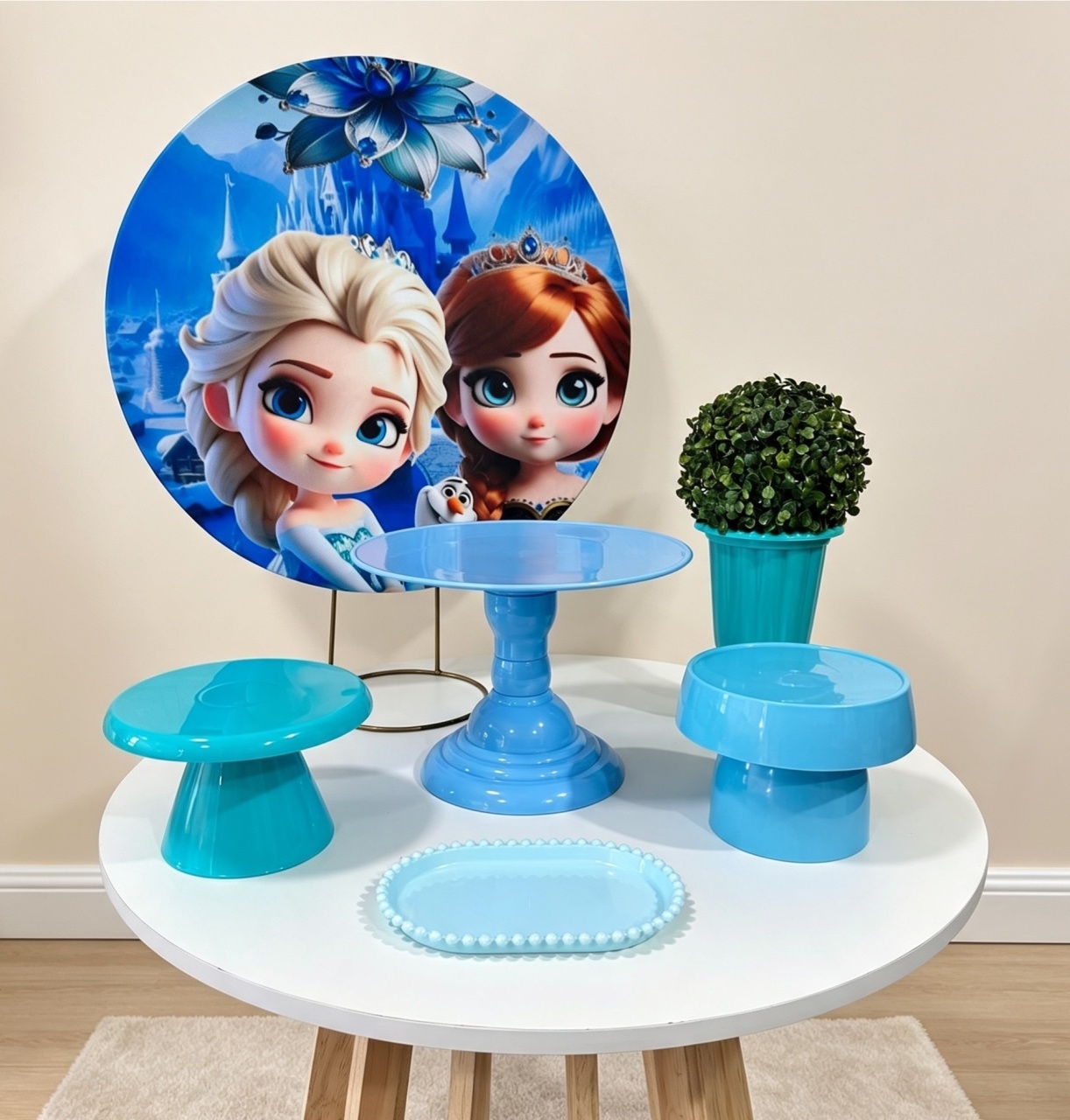 Mini Kit Frozen. - VIVAZ DECORAÇÕES - PEGUE E MONTE