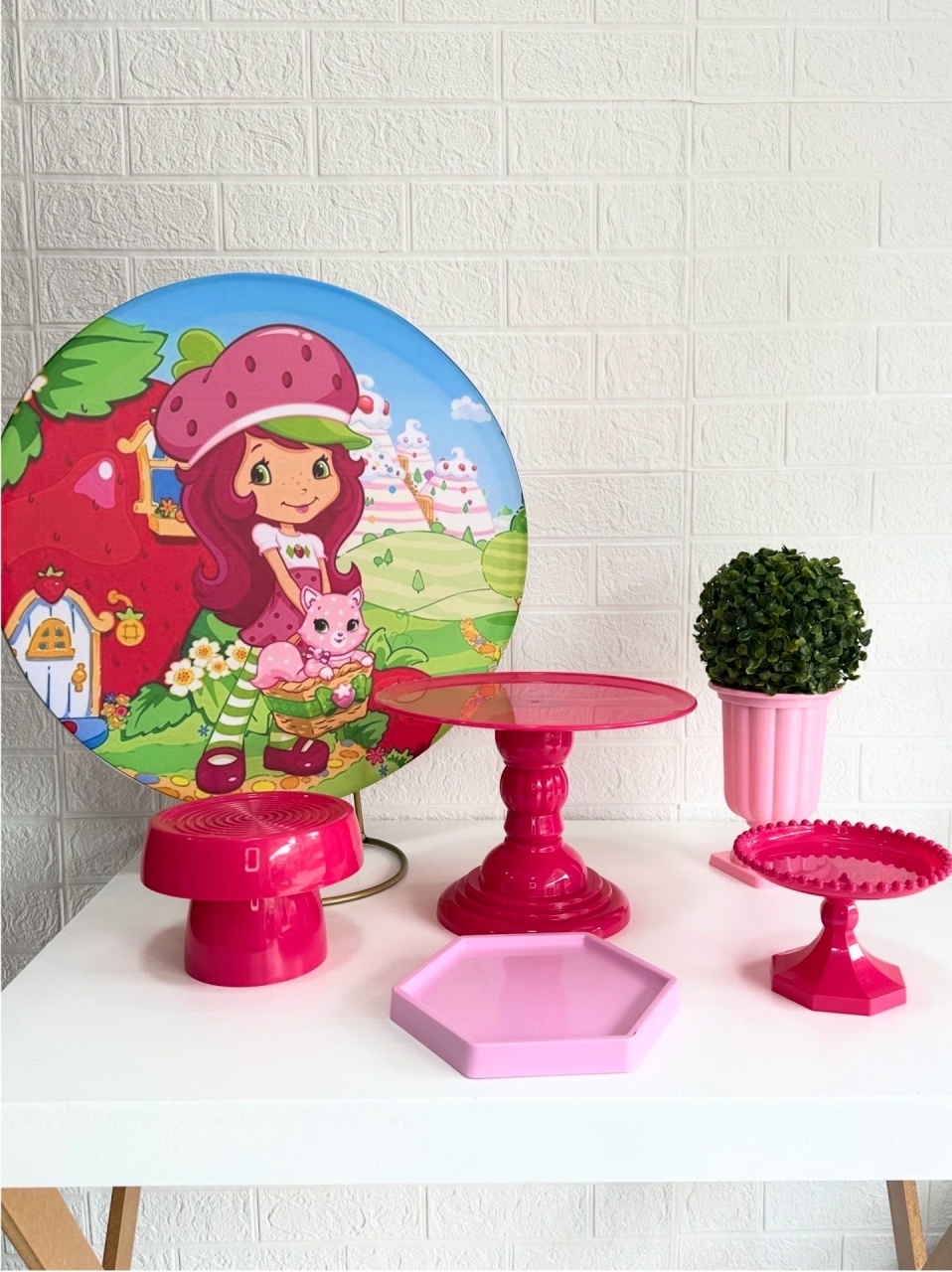 Mini Kit Moranguinho - VIVAZ DECORAÇÕES - PEGUE E MONTE